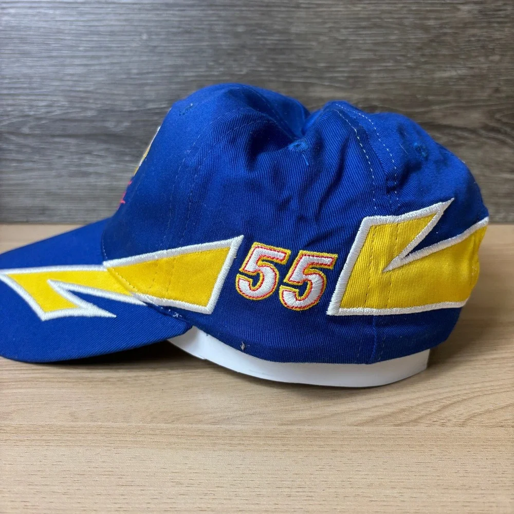 Vintage‎ Napa Racing Hat Cap Strap Back Blue Michael Waltrip Toyota Nascar